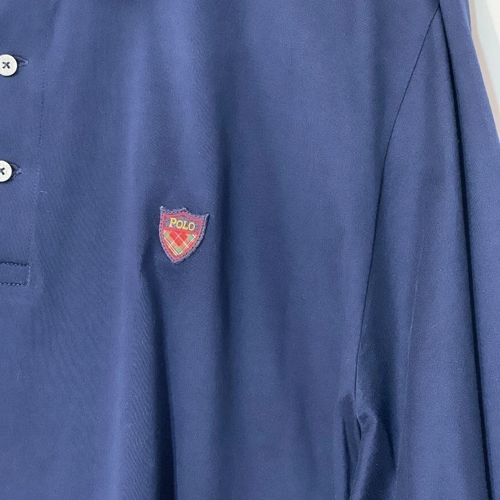 Polo Golf Ralph Lauren Navy Crest Polo Shirt XL